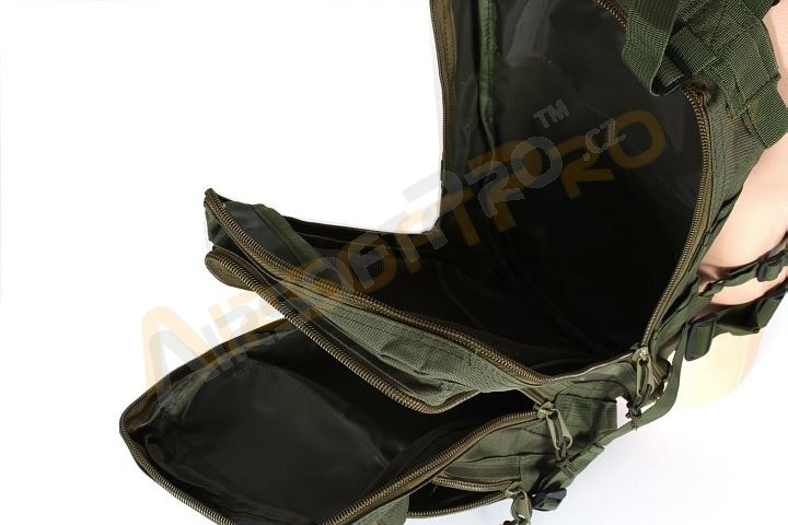 Katonai 3P utazó hátizsák 13L - olajzöld színű [A.C.M.]