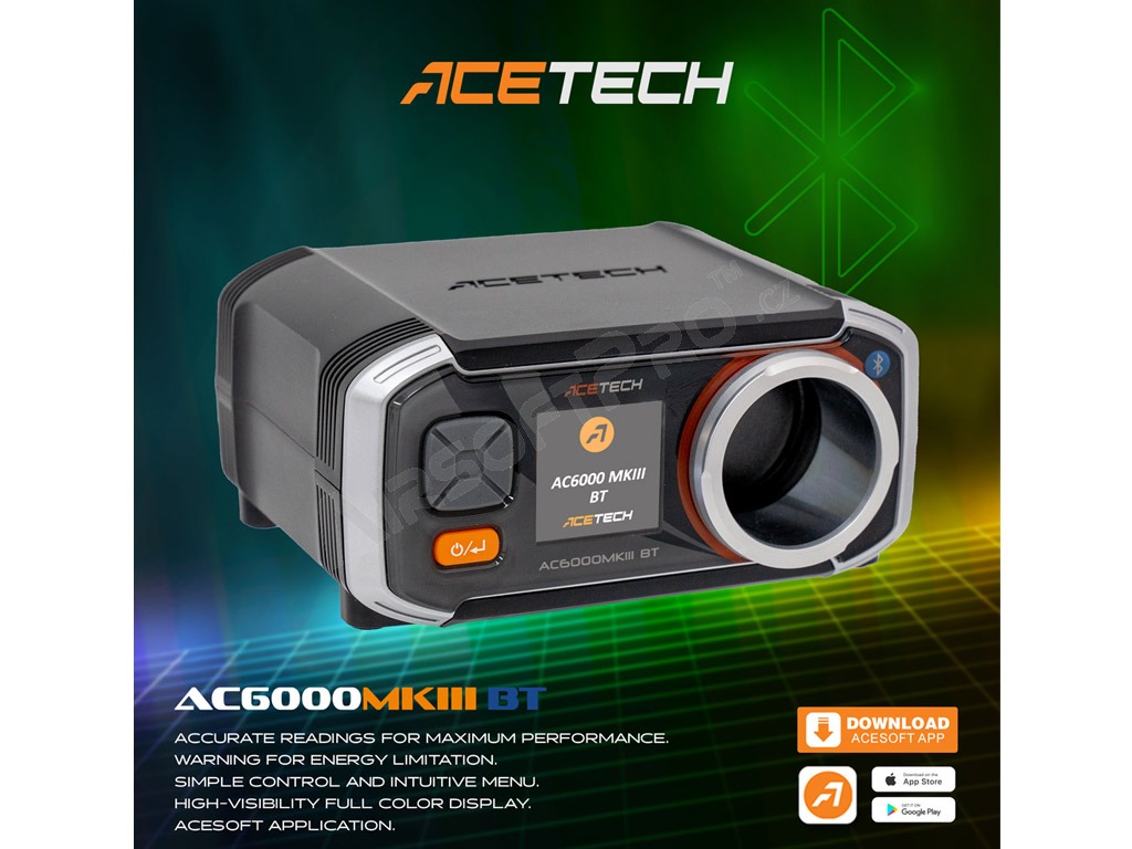 AC6000 MKIII Bluetooth fényképező kronográf [ACETECH]