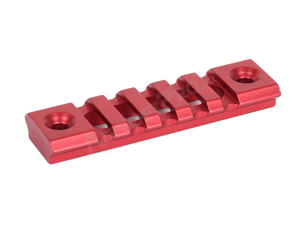 Alumínium könnyű RIS sín KeyMod kézvédőhöz - 7cm, piros [A.C.M.]