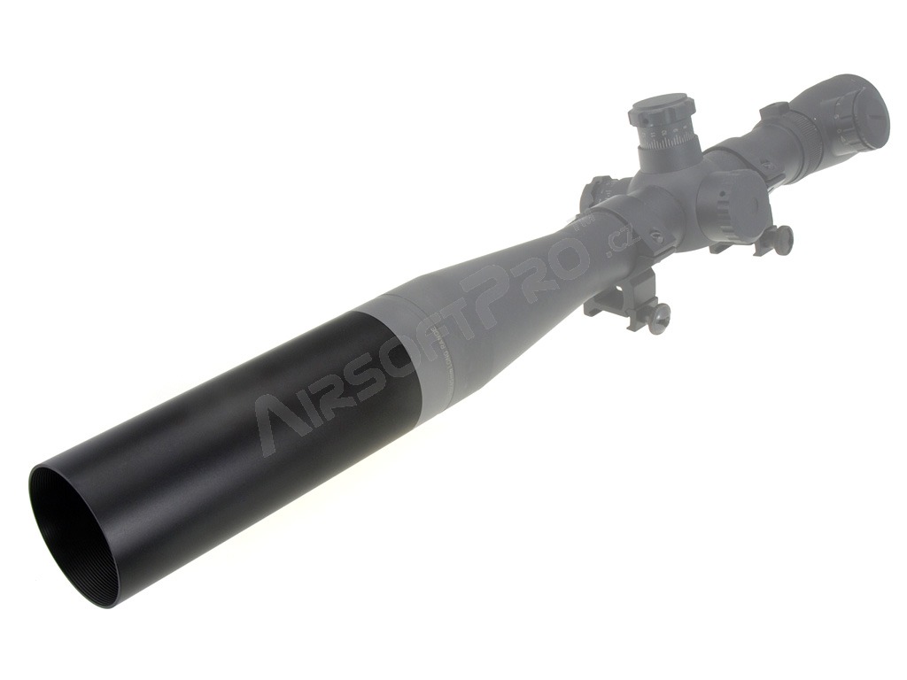 Hosszú napellenző hosszabbító 40 mm-es lencseátmérőjű céltávcsövekhez (45 mm-es tubus) - fekete színű [A.C.M.]