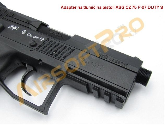 Airsoft pisztoly CZ 75 P-07 DUTY S. CO2 [ASG]
