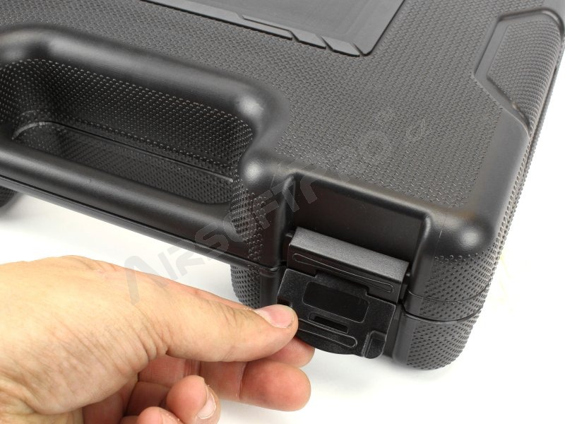 Pisztoly rövid pisztolytáska (32,5 x 25,5 x 8cm) - fekete [AimTop]
