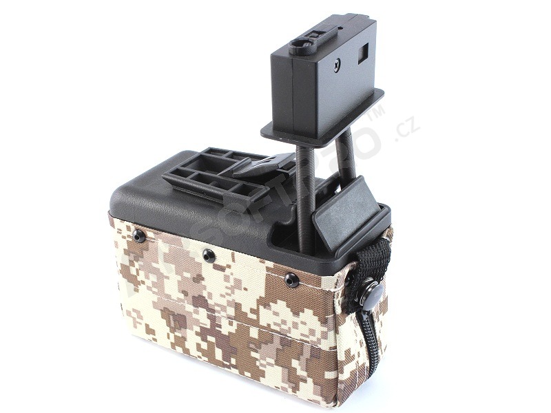 Mini 1500 lövéses tár M249 Minimihez - Digital desert [A&K]