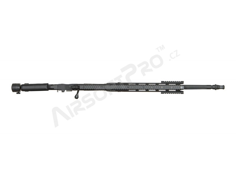 Airsoft mesterlövész MSR700 Remington, TX rendszer (MSR-012) - fekete [Ares/Amoeba]