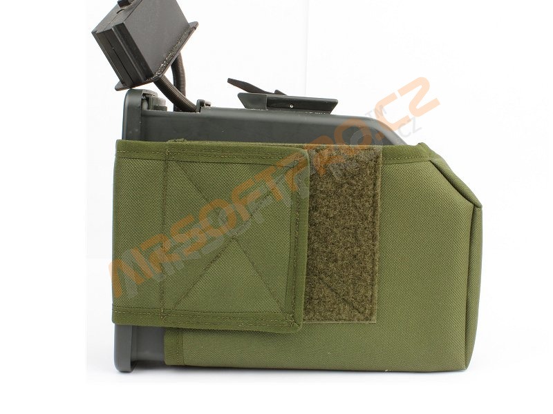 M249 lőszeres doboz álcázó fedél - Zöld [AS-Tex]
