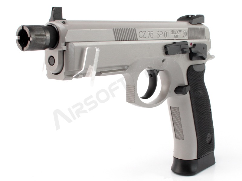 Airsoft pisztoly CZ 75 SP-01 SHADOW Urban Grey - CO2, visszacsapó pisztoly, fém csúszka [ASG]