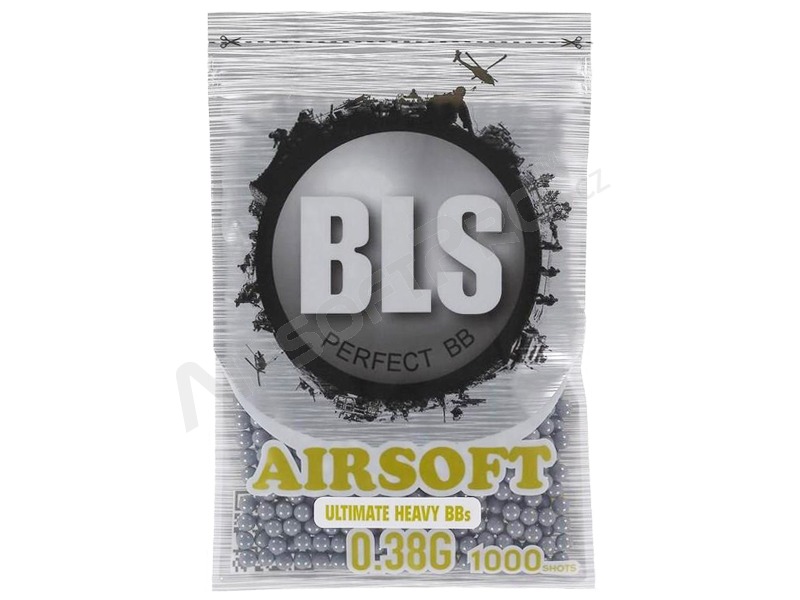 Airsoft BBs BLS Ultimate Heavy 0,38 g | 1000db - szürke [BLS]