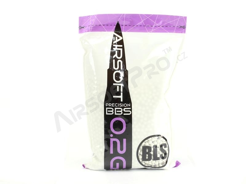 Airsoft BBs BLS Precision Grade 0,20 g | 5000 db | 1 kg - fehér [BLS]