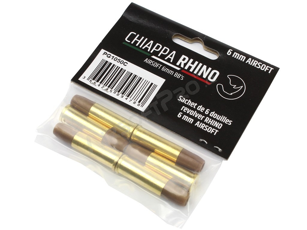 Töltényhüvelyek WG Chiappa Rhino 50DS CO2 revolverhez - 6 db [WG]
