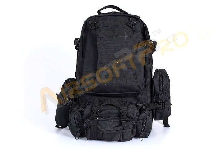 45L Combat combine hátizsák táska - fekete [A.C.M.]