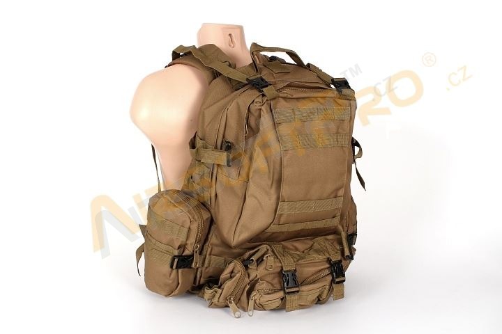 45L Combat combine hátizsák táska - Coyote Brown [A.C.M.]