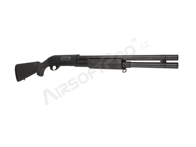 Airsoft puska M870, ABS tömör szárral, hosszú (CM.350L) [CYMA]