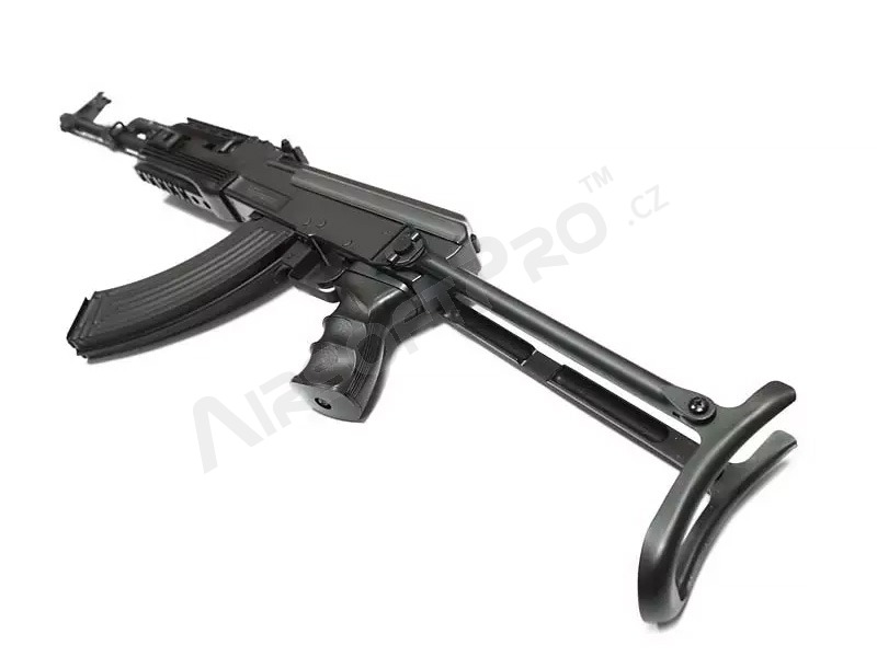 Airsoft puska AK47S (CM.028B) HQ Li-Ion akkumulátor HQ töltő 0,25g BBs [CYMA]
