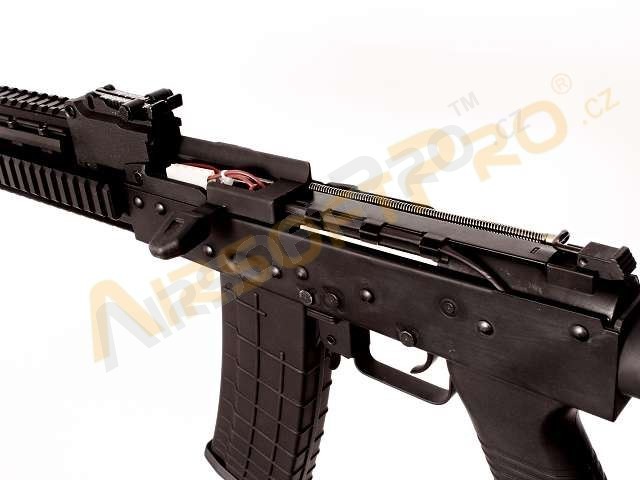 Airsoft puska AK74 Tactical, teljes fém (CM.040I) - fekete [CYMA]