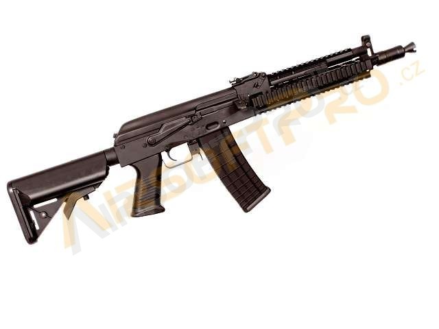 Airsoft puska AK74 Tactical, teljes fém (CM.040I) - fekete [CYMA]