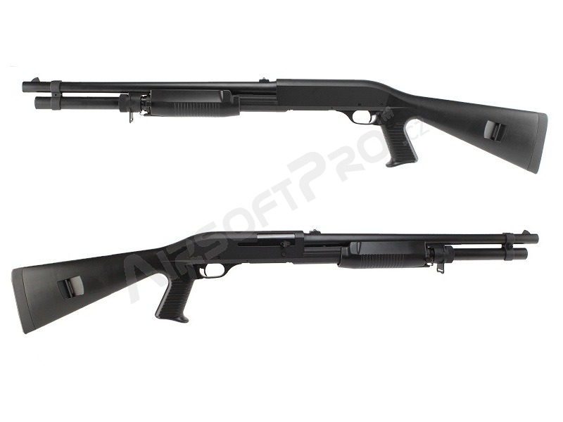 Airsoft puska M3 Super 90 tömör ABS löveggel, hosszú, METÁL (CM.360LM) [CYMA]