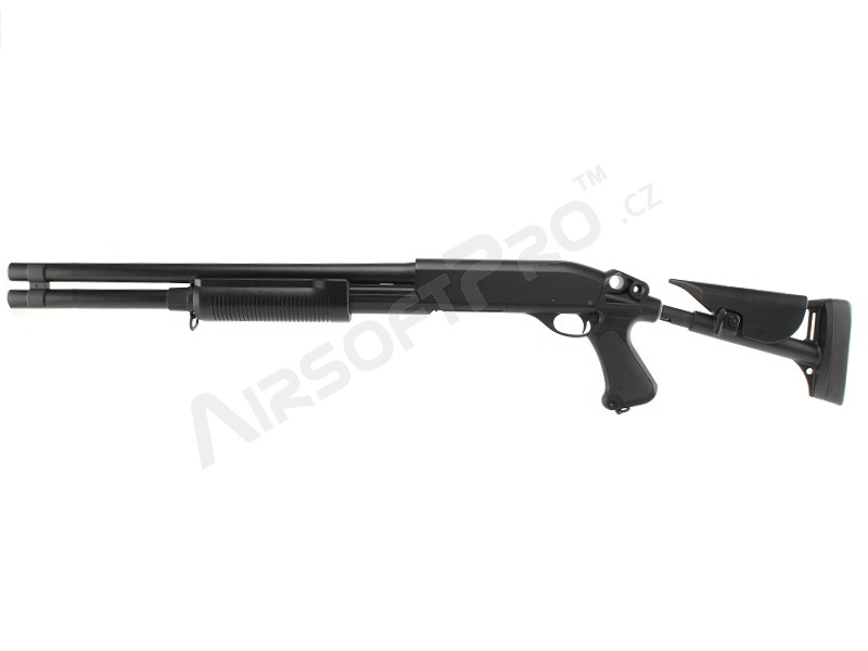 Airsoft puska M870 taktikai ABS szárral, hosszú(CM.353L) [CYMA]