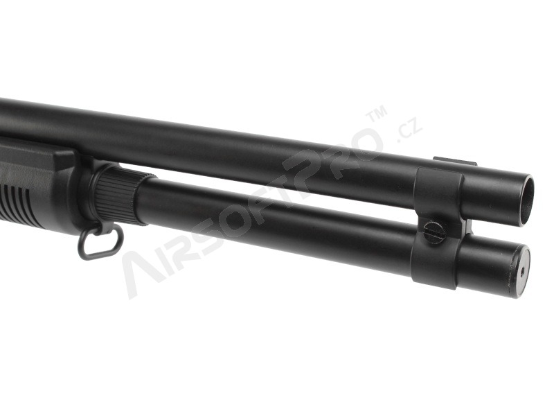 Airsoft puska M870 taktikai NYLON löveggel, hosszú, METÁL (CM.353LMN) [CYMA]
