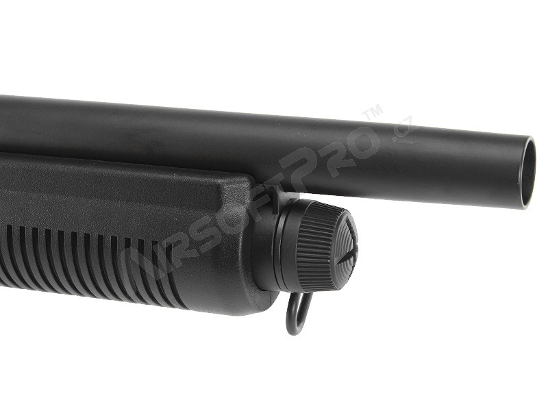 Airsoft puska M870 taktikai ABS szárral, rövid, METÁL (CM.353M) [CYMA]