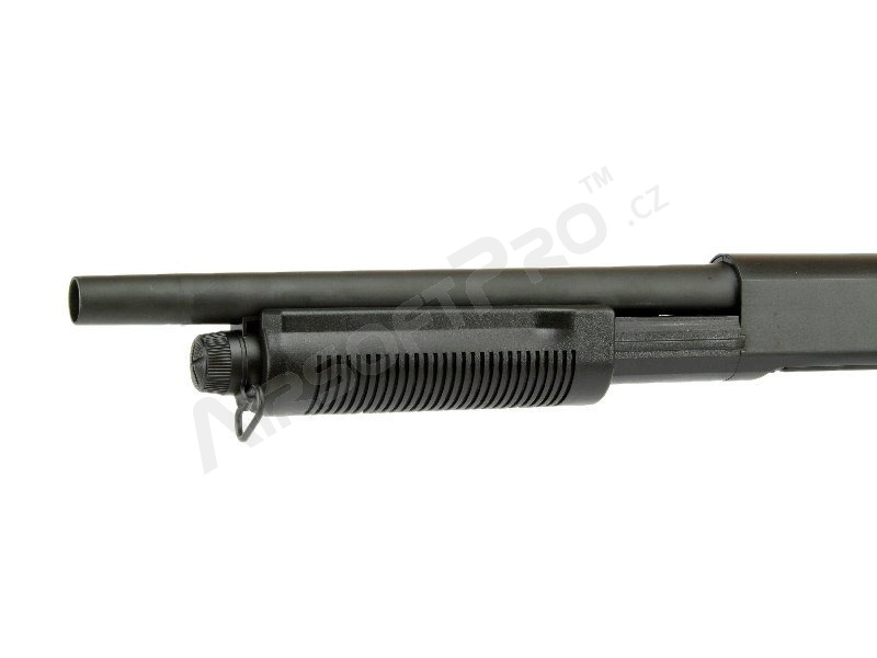 Airsoft M870 sörétes puska tömör ABS szárral, rövid (CM.350) [CYMA]