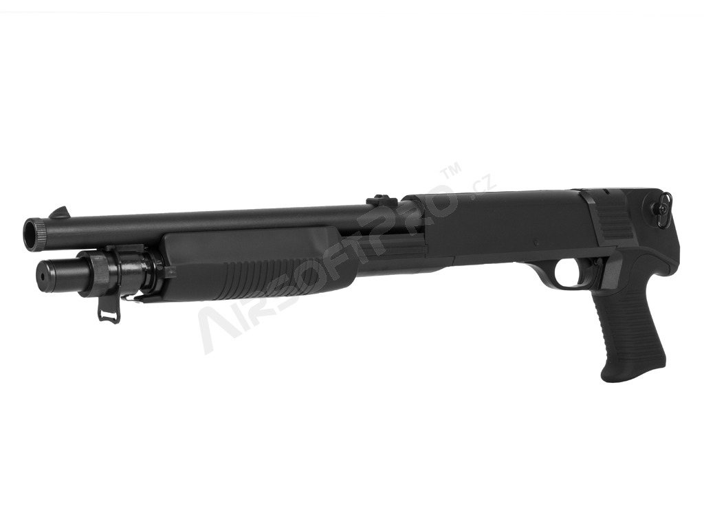 Sörétes puska M3 Super 90 (M56B) 6 töltény 1kg BBs sörétes puska táska [Double Eagle]