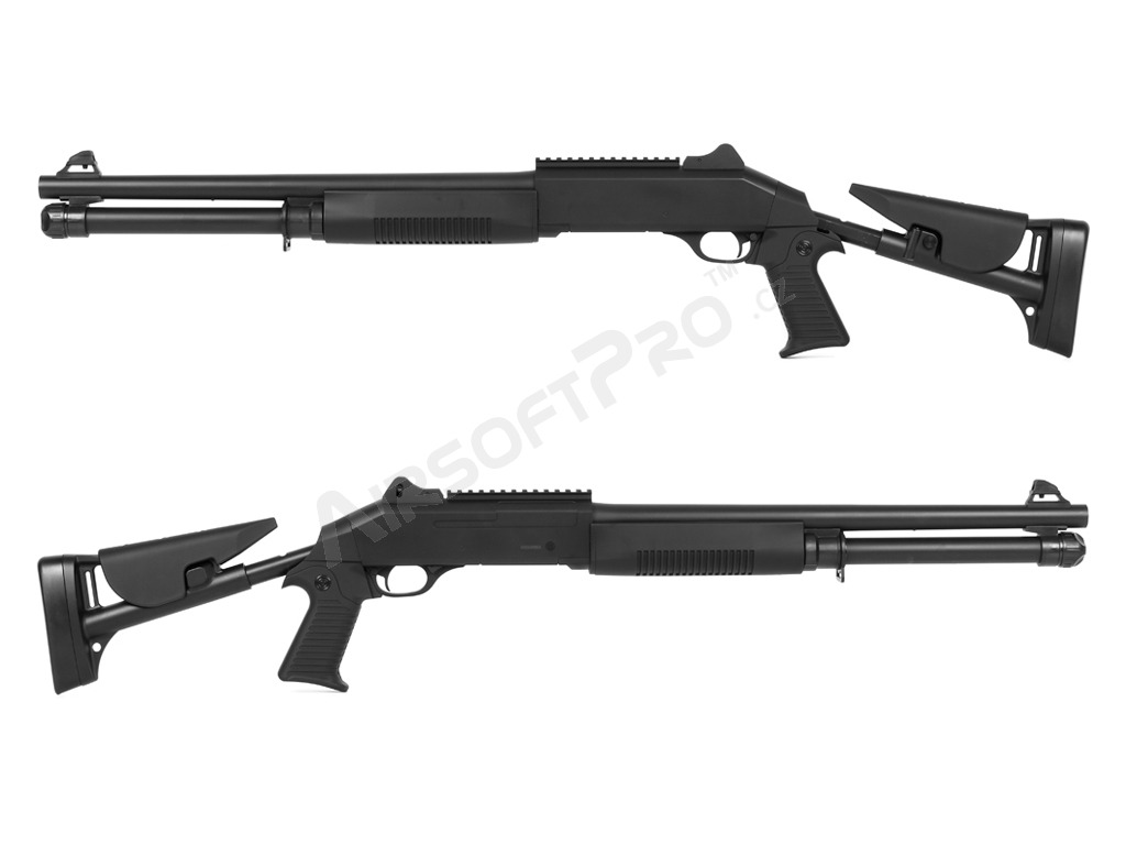 Airsoft puska M4 Super 90 (M56DL), 3 csöves, 3 cső [Double Eagle]