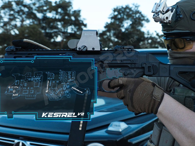 Elektronikus kioldóegység Kestrel V2 Wireless valódi mag funkcióval - hátsó kábelezés [E-Shooter]