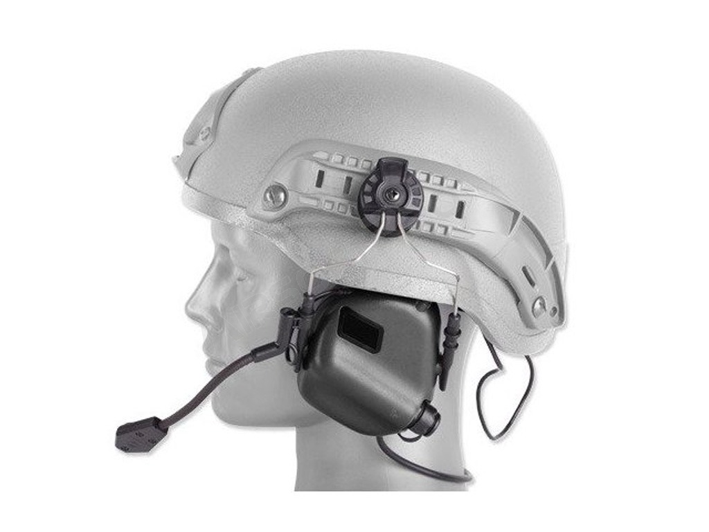 Elektronikus hallásvédő M32 mikrofonnal és ARC sisakadapterrel - fekete [EARMOR]