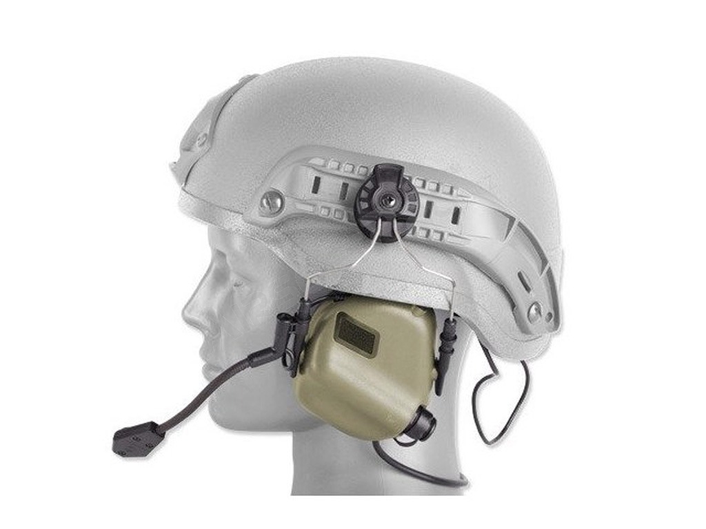 Elektronikus hallásvédő M32 mikrofonnal és ARC sisakadapterrel - FG [EARMOR]