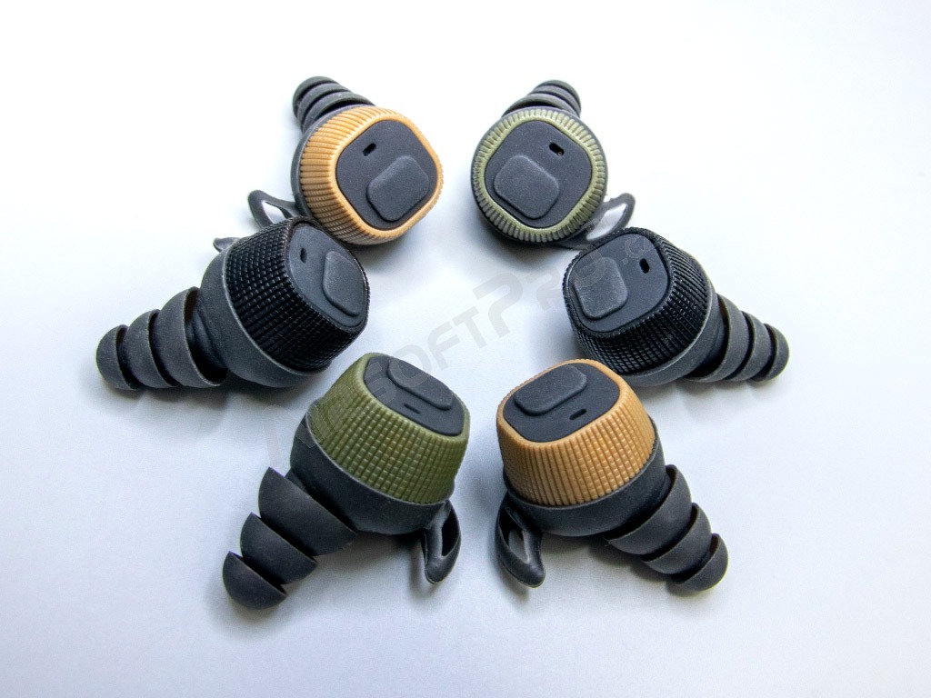 M20 - Elektronikus zajcsökkentő füldugó - prérifarkas barna [EARMOR]