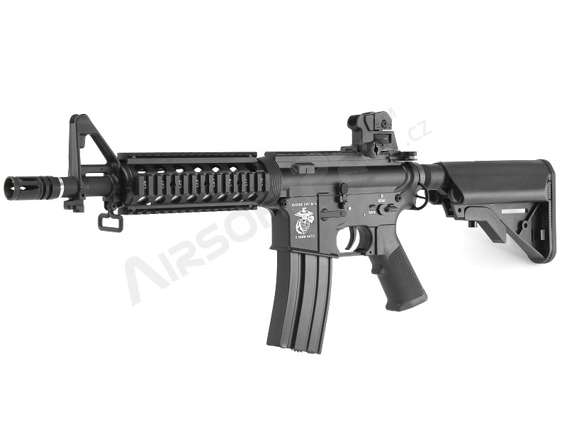 Airsoft puska M4 RIS CQB - fekete (EC-302) [E&C]