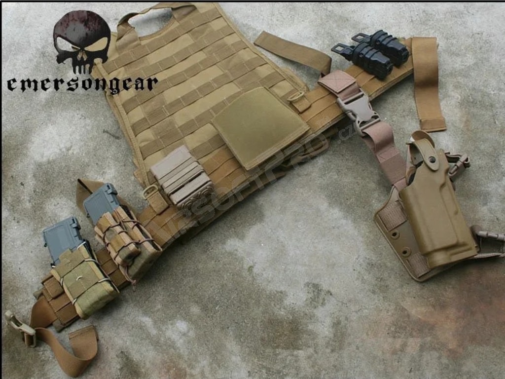Tactical Padded Patrol MOLLE öv - Multicam, M méret [EmersonGear]