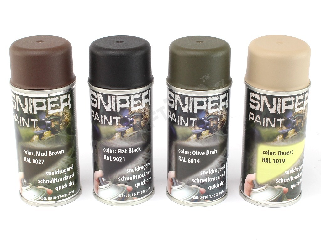 Katonai festék spray 150 ml - Sivatag [Fosco]