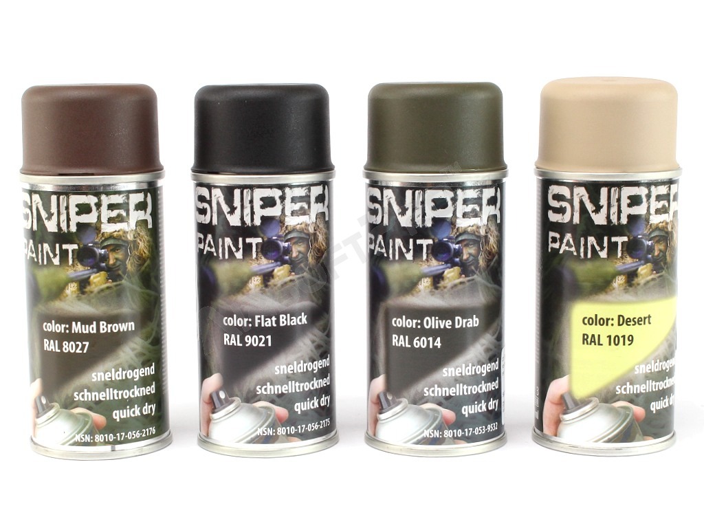 Katonai festék spray 150 ml - Sivatag [Fosco]