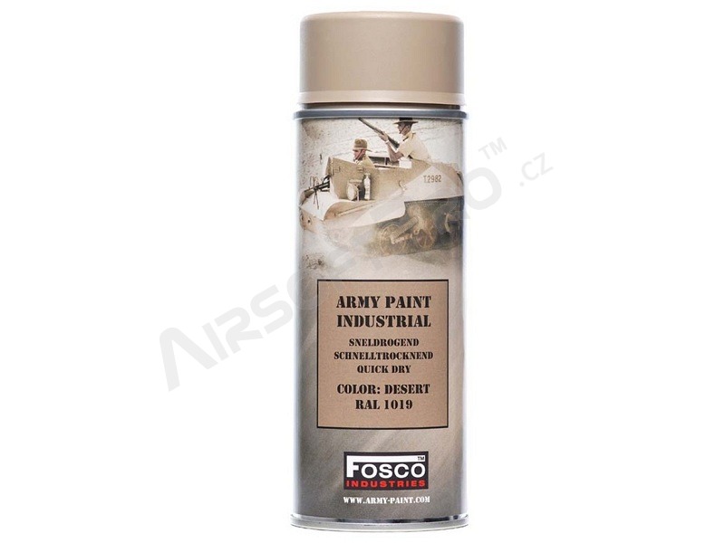 Katonai festék spray 400 ml. - Desert [Fosco]