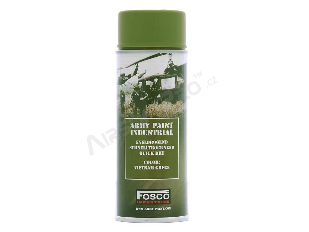 Katonai festék spray 400 ml. - Vietnam zöld [Fosco]