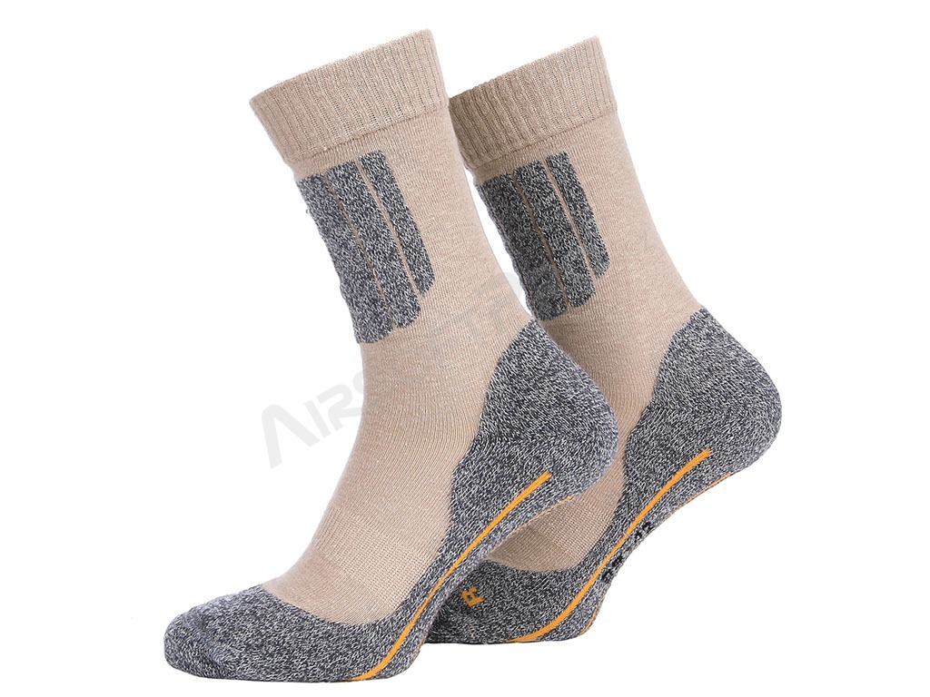 Munkahelyi és kültéri zokni - TAN, 35-38-as méret [Fostex Garments]
