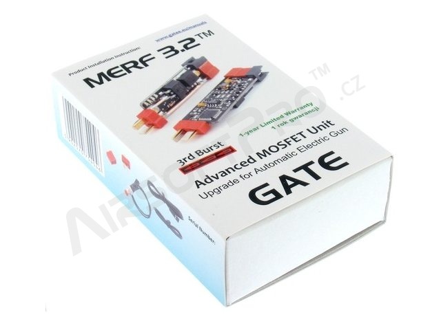 Programozható MOSFET MERF 3.2™, gen.3 aktív fékkel [GATE]