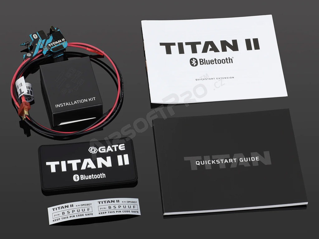 Processzor indítóegység TITAN II Bluetooth® V2 GB, Expert firmware - elölről vezetékes [GATE]