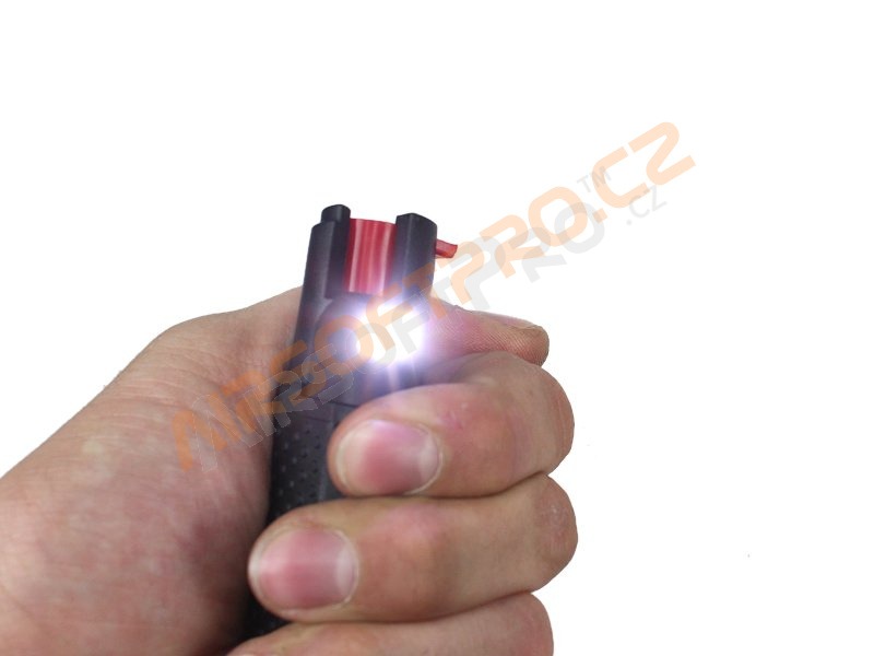 Hurricane Flashlight bors spray SFL-02 LED-del - 15ml - fekete [ESP]