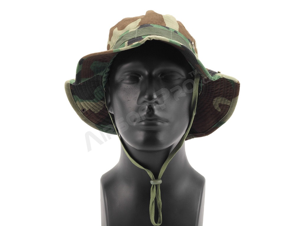 Katonai kerek Boonie kalap - Woodland [Imperator Tactical]