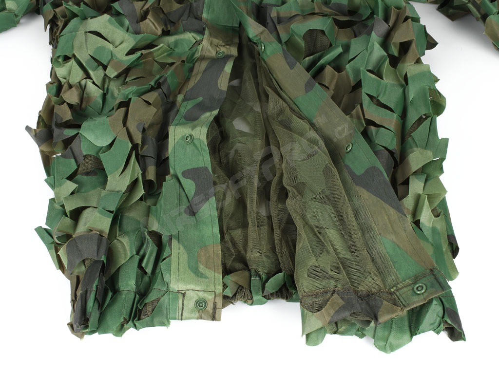 Levélszerű ghillie ruha - Woodland [Imperator Tactical]