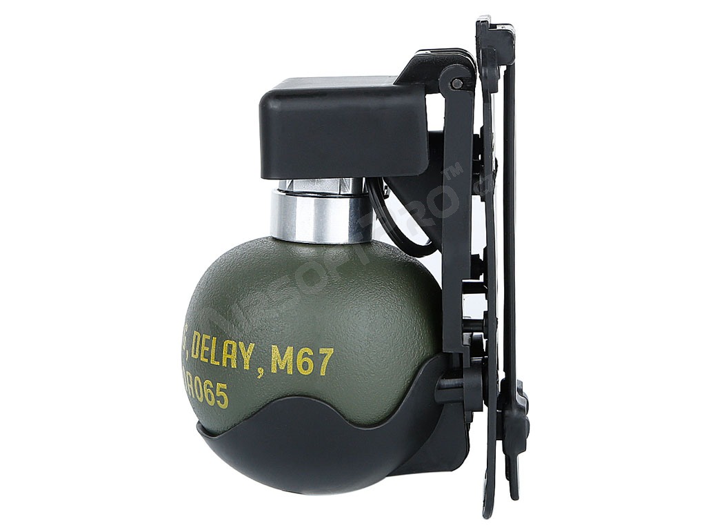M67-es gránátbábu Molle gránáttal - Fekete [Imperator Tactical]