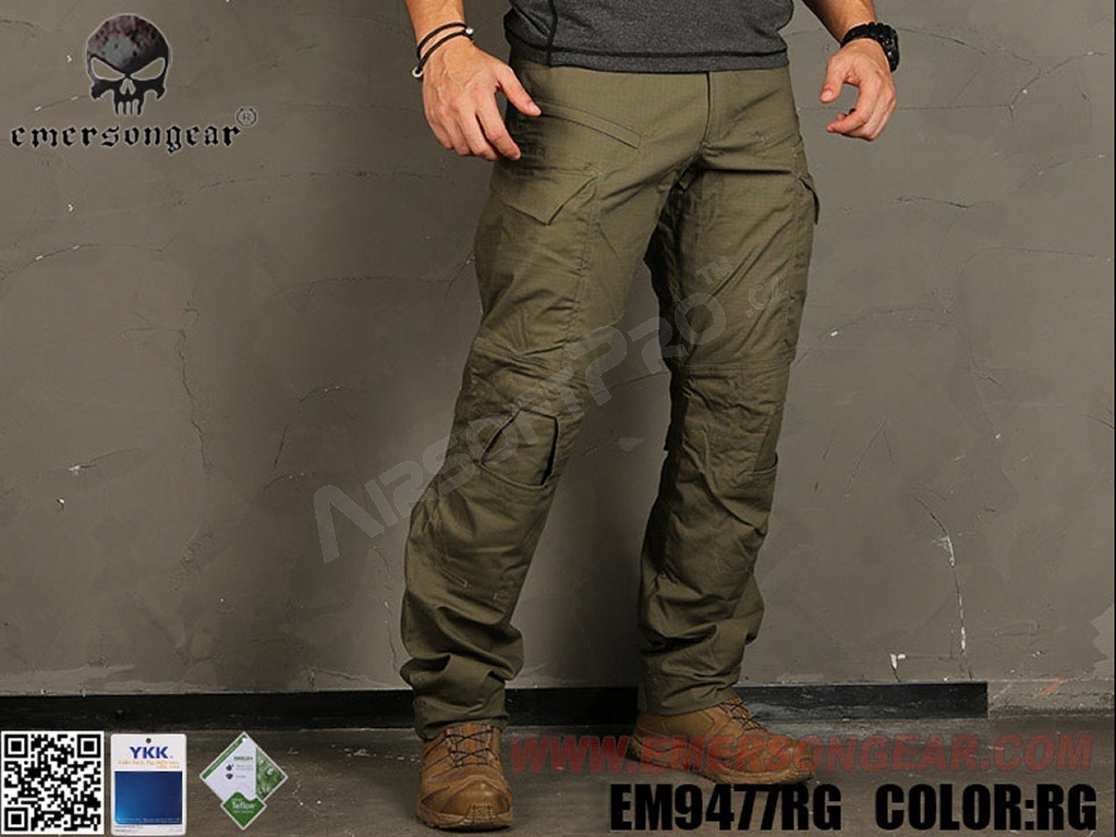 E4 Taktikai nadrág - Ranger zöld, XL méret (36) [EmersonGear]