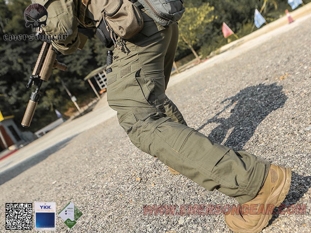 E4 Taktikai nadrág - Ranger zöld, M méret (32) [EmersonGear]