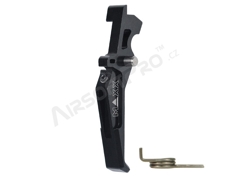 CNC alumínium Advanced Trigger (E stílus) M4-hez - fekete [MAXX Model]