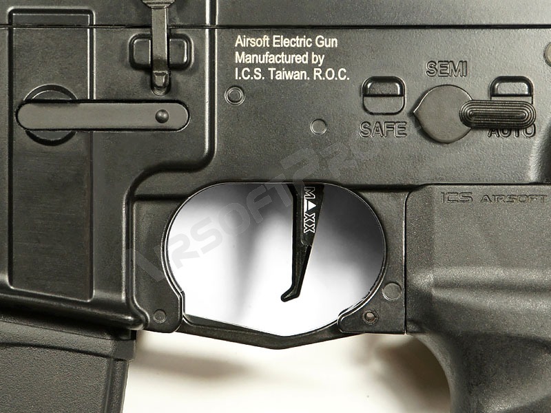 CNC alumínium Advanced Trigger (E stílus) M4-hez - fekete [MAXX Model]