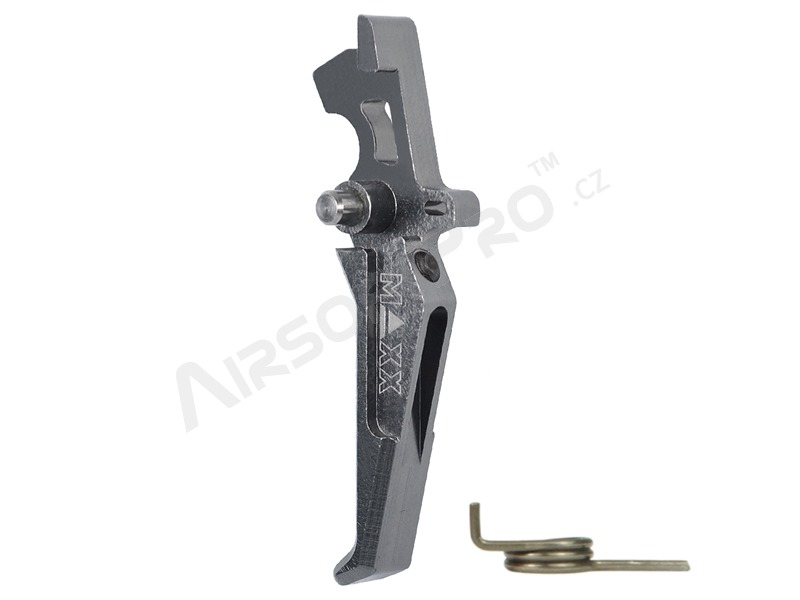 CNC alumínium Advanced Trigger (E stílus) M4-hez - titan [MAXX Model]