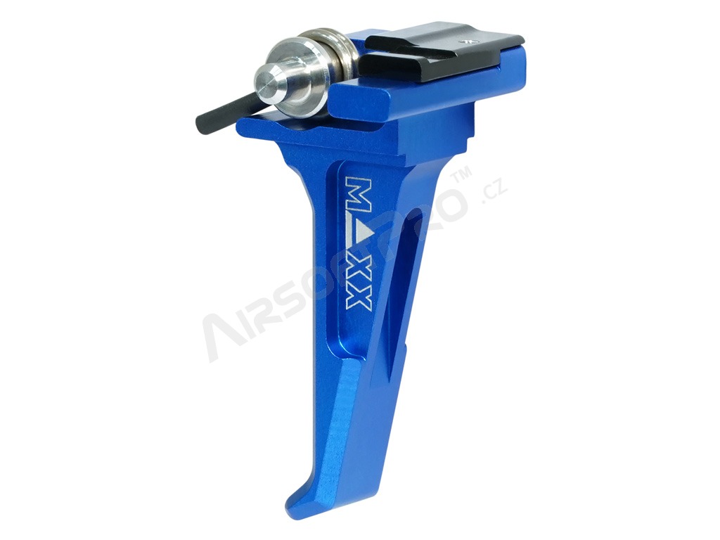 CNC alumínium Advanced Speed Trigger (E stílus) EVO-3-hoz - kék [MAXX Model]