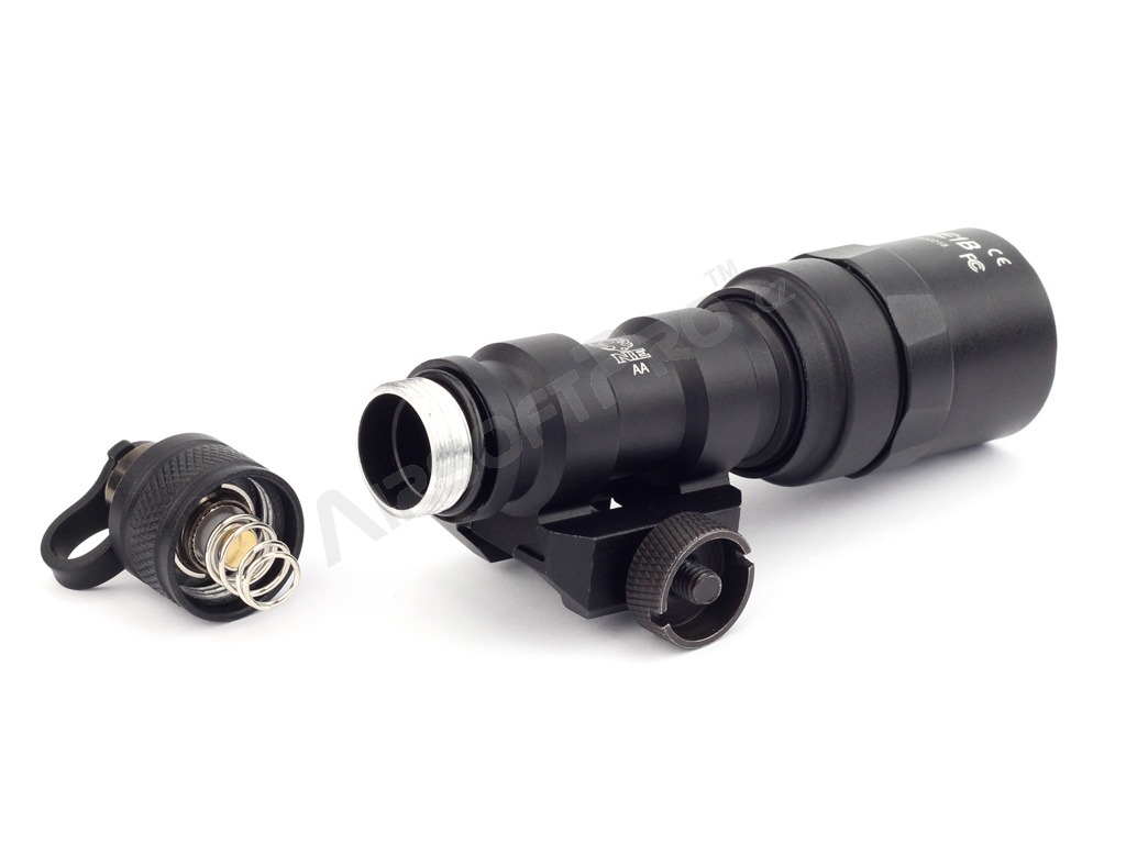 M300AA Mini Scout LED taktikai zseblámpa RIS rögzítéssel - fekete [Night Evolution]